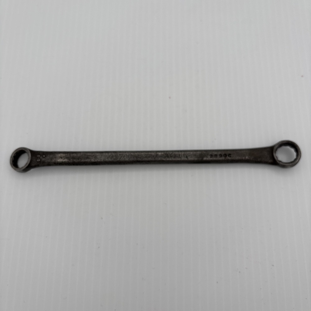 BONNEY 2890C 7/16" x 1/2" 12 Point SAE Chrome Box End Wrench Bonaloy USA